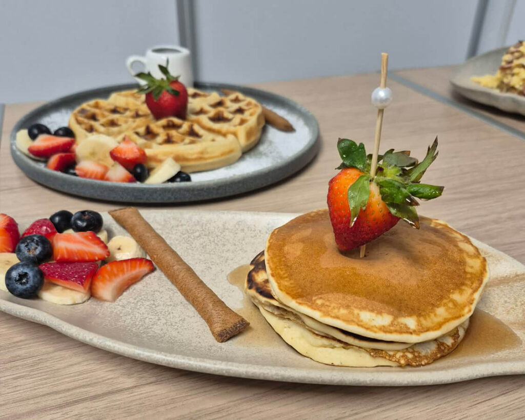 After two years of glowing praise for our breakfast, we decided it was time to elevate the experience even further. At the heart of this journey is Barbara, a master of traditional Greek delicacies with a passion for refinement.